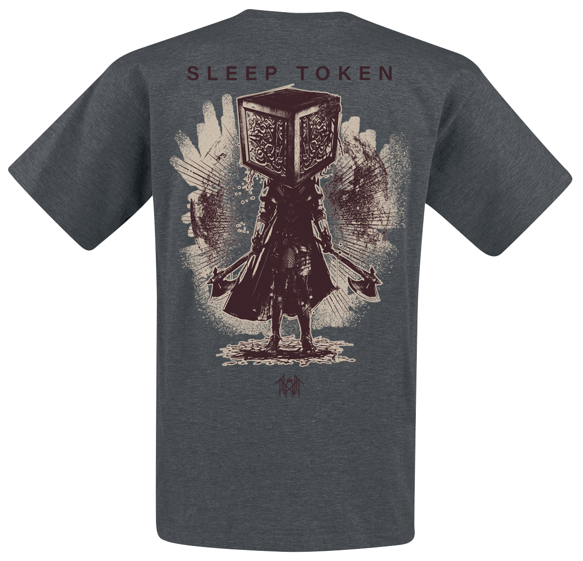 T-Shirt Manches courtes  de Sleep Token - Granite - S à XXL - pour Homme - gris foncé - Sleep Token - View 2