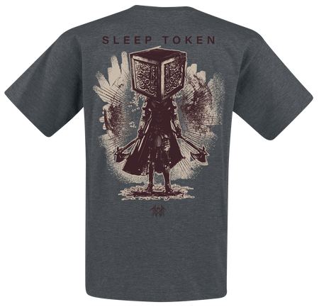 T-Shirt Manches courtes  de Sleep Token - Granite - S à XXL - pour Homme - gris foncé - Sleep Token - View 2