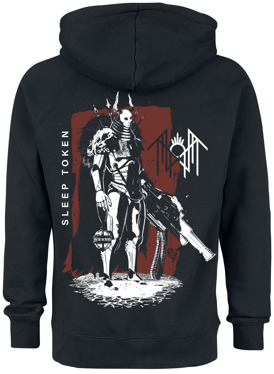 Sweat-shirt à capuche  de Sleep Token - Summoning - S à XXL - pour Homme - noir - Sleep Token - View 2