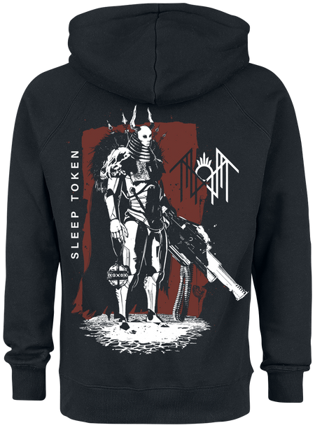 Sweat-shirt à capuche  de Sleep Token - Summoning - S à XXL - pour Homme - noir - Sleep Token - View 2
