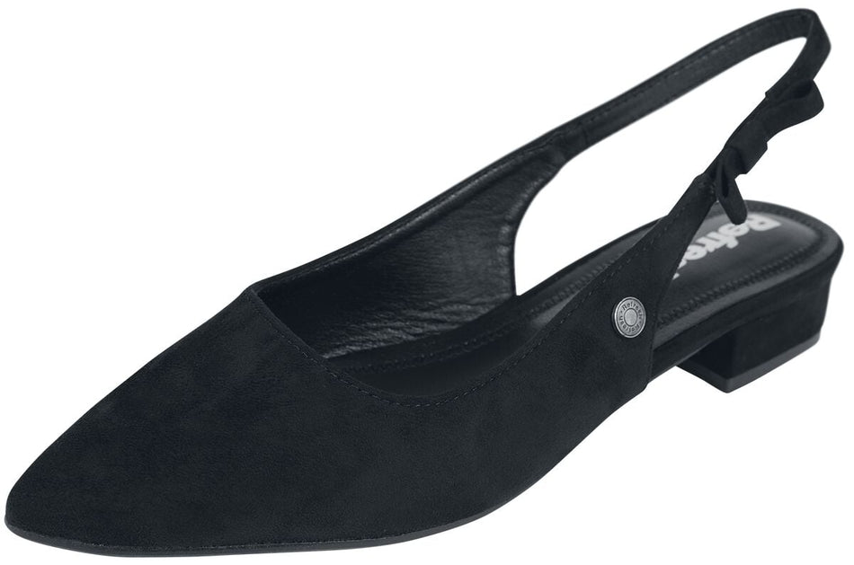 Ballerines Rockabilly de Refresh - Ballerines Compensées - EU37 à EU40 - pour Femme - noir - Refresh