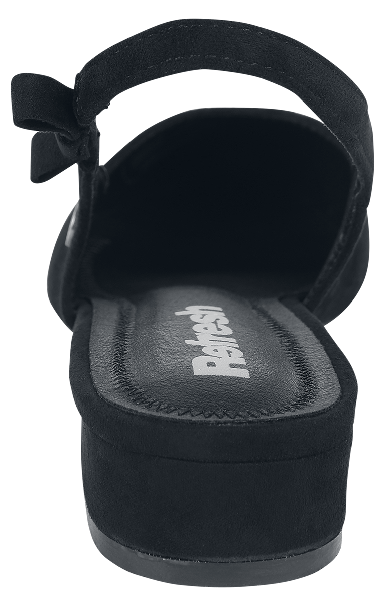 Ballerines Rockabilly de Refresh - Ballerines Compensées - EU37 à EU40 - pour Femme - noir - Refresh - View 2