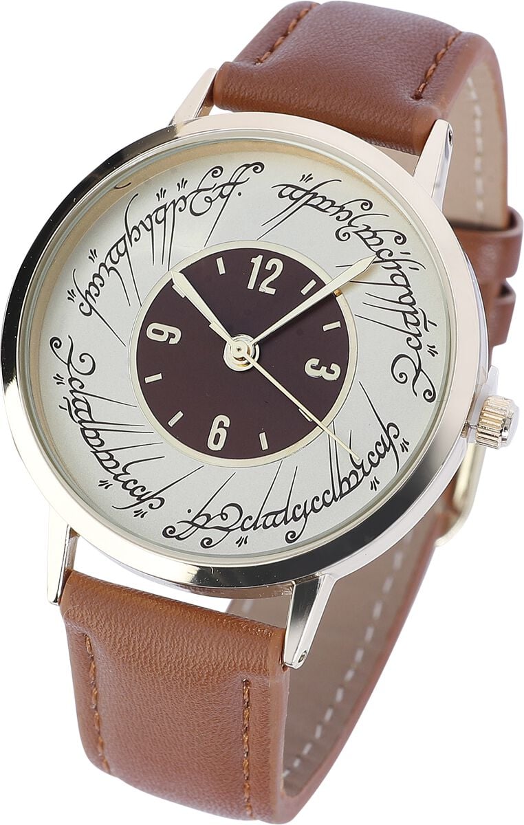 Montres bracelets  de Le Seigneur Des Anneaux - Ring Inscription - pour Femme - multicolore - Le Seigneur Des Anneaux
