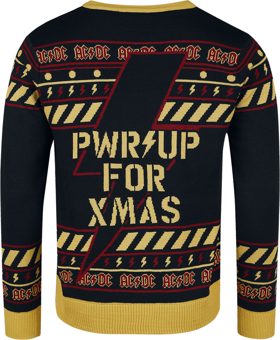 Pull de Noël  de AC/DC - Holiday Sweater - M à 3XL - pour Homme - multicolore - AC/DC - View 2