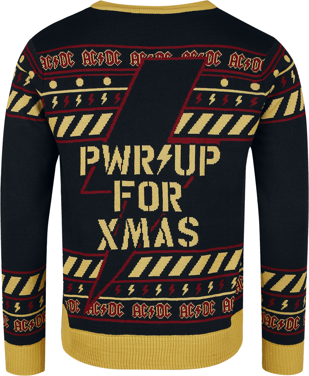 Pull de Noël  de AC/DC - Holiday Sweater - M à 3XL - pour Homme - multicolore - AC/DC - View 2