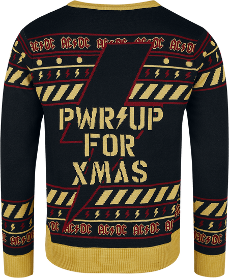 Pull de Noël  de AC/DC - Holiday Sweater - M à 3XL - pour Homme - multicolore - AC/DC - View 2