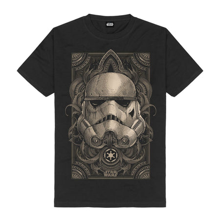 T-Shirt Manches courtes Disney de Star Wars - Stormtrooper - Décorations - S à 5XL - pour Homme - noir - Star Wars