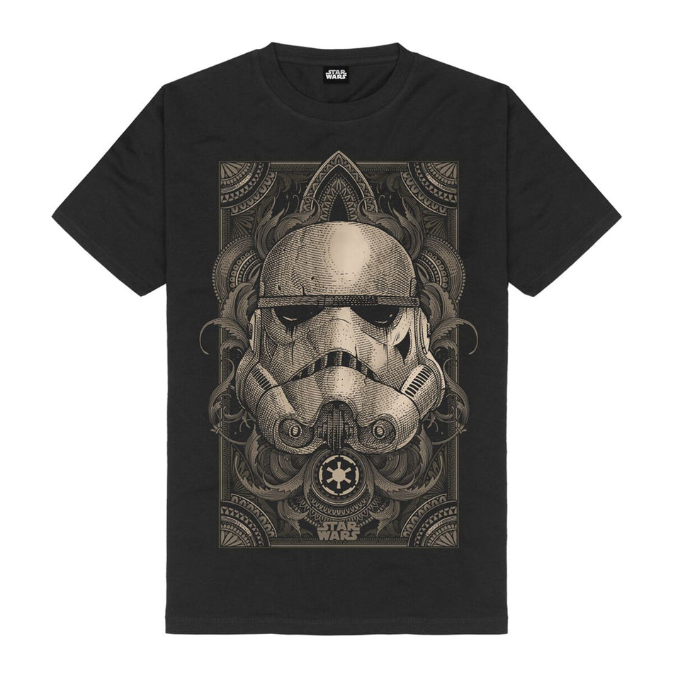 T-Shirt Manches courtes Disney de Star Wars - Stormtrooper - Décorations - S à 5XL - pour Homme - noir - Star Wars