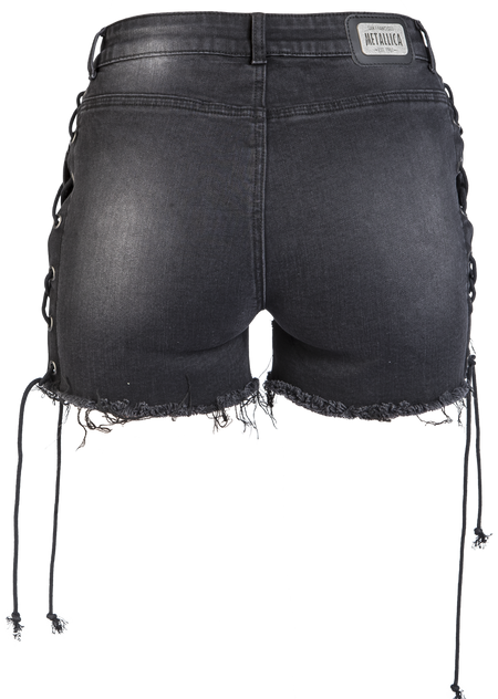 Short Sexy  de Metallica - EMP Signature Collection - 27 à 29 - pour Femme - gris foncé - metallica - View 2