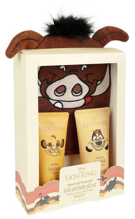 Coffret douche & bain Disney de Le Roi Lion - Mad Beauty - Coffret Soins Corporels - pour Femme - Standard - Le Roi Lion