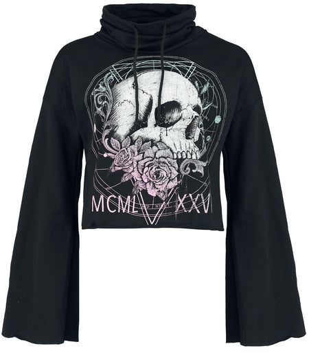 Sweat-shirt Gothic de Alchemy England - Numbers Rainbow - M à XXL - pour Femme - noir - Alchemy England