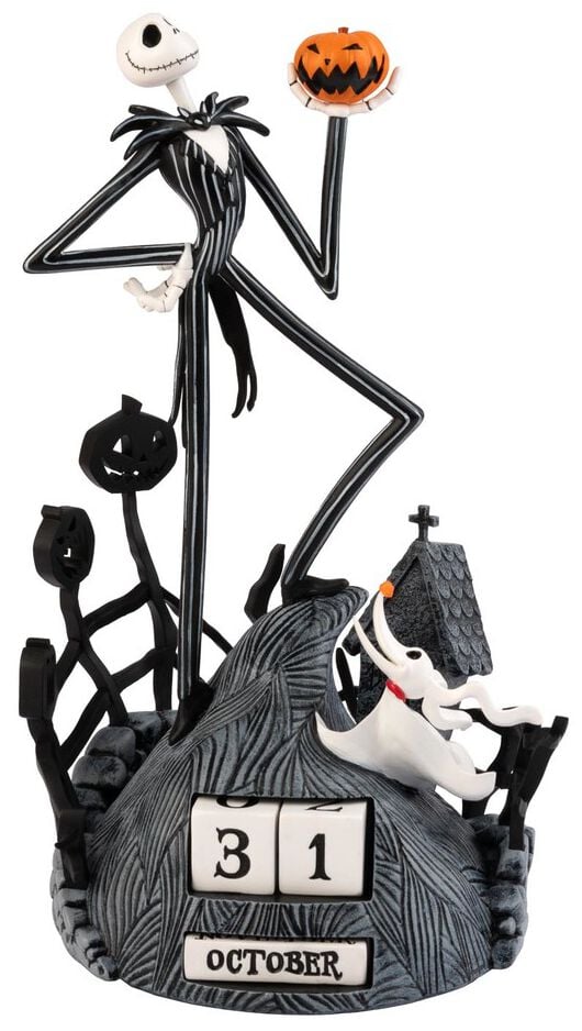 Calendrier Disney de L'Étrange Noël De Monsieur Jack - Jack Skellington - Calendrier Perpétuel - pour Unisexe - Standard - L'Étrange Noël De Monsieur Jack