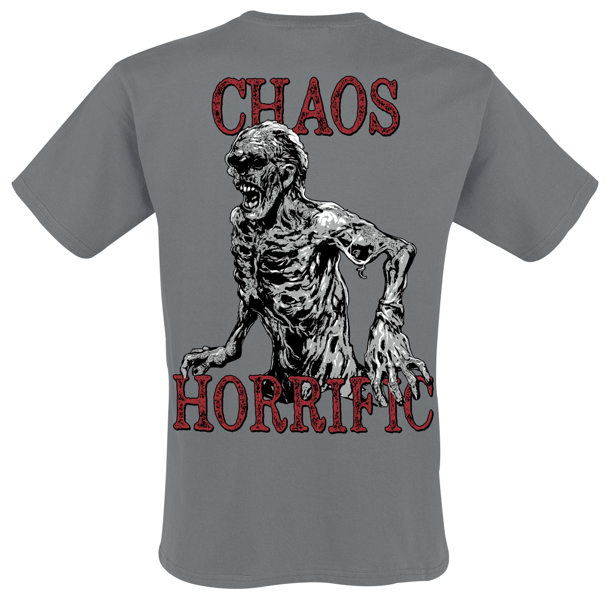 T-Shirt Manches courtes  de Cannibal Corpse - Chaos Horrific Bootleg - S à XL - pour Homme - anthracite - Cannibal Corpse - View 2