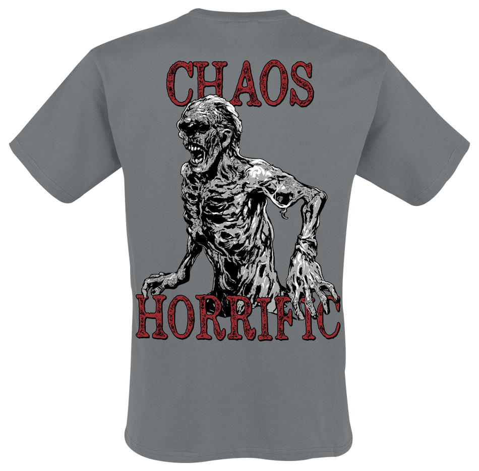 T-Shirt Manches courtes  de Cannibal Corpse - Chaos Horrific Bootleg - S à XL - pour Homme - anthracite - Cannibal Corpse - View 2