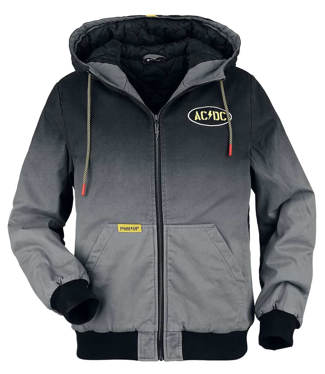 Veste d'hiver  de AC/DC - EMP Signature Collection - S à XXL - pour Homme - gris/noir - AC/DC