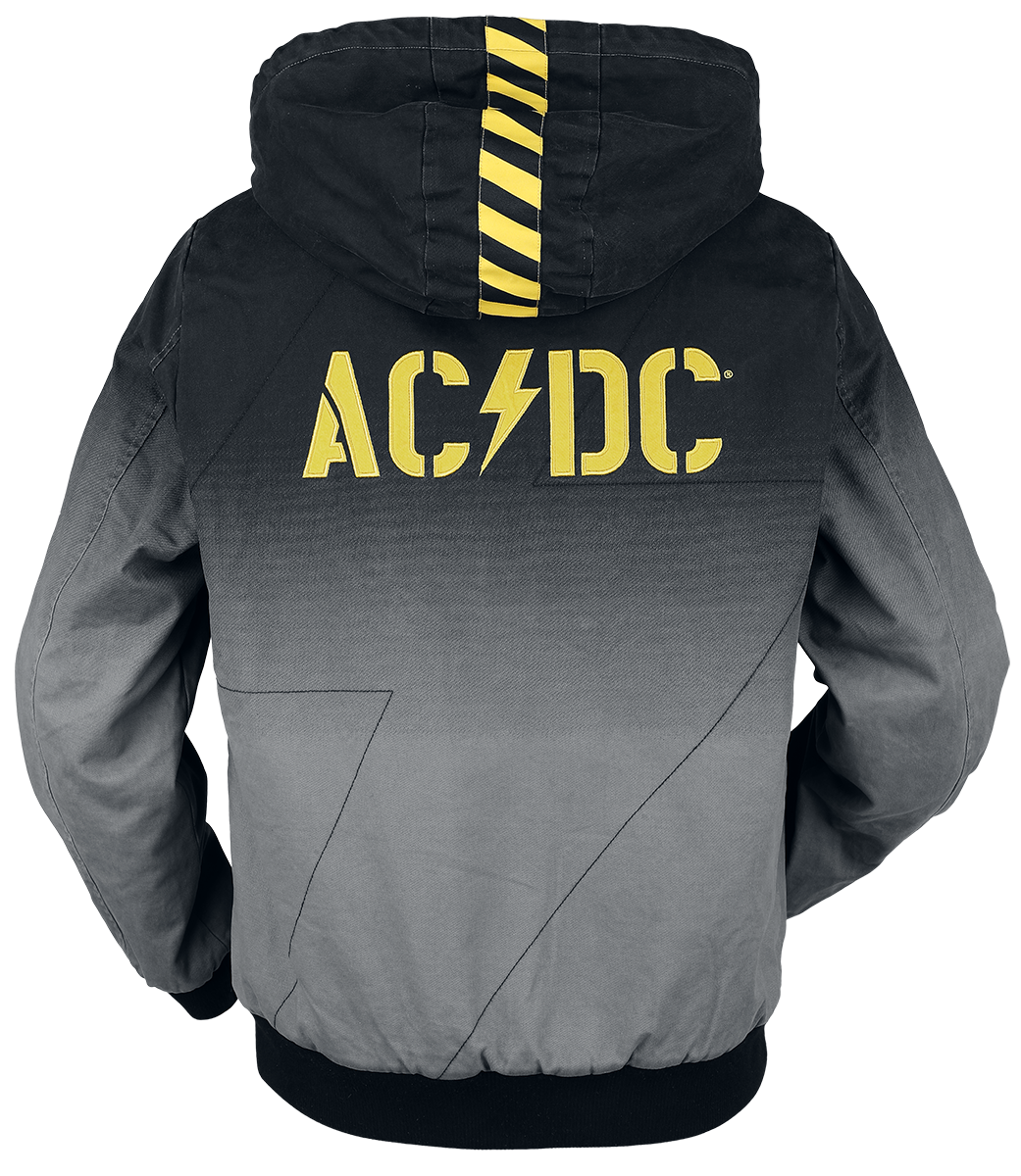 Veste d'hiver  de AC/DC - EMP Signature Collection - S à XXL - pour Homme - gris/noir - AC/DC - View 2