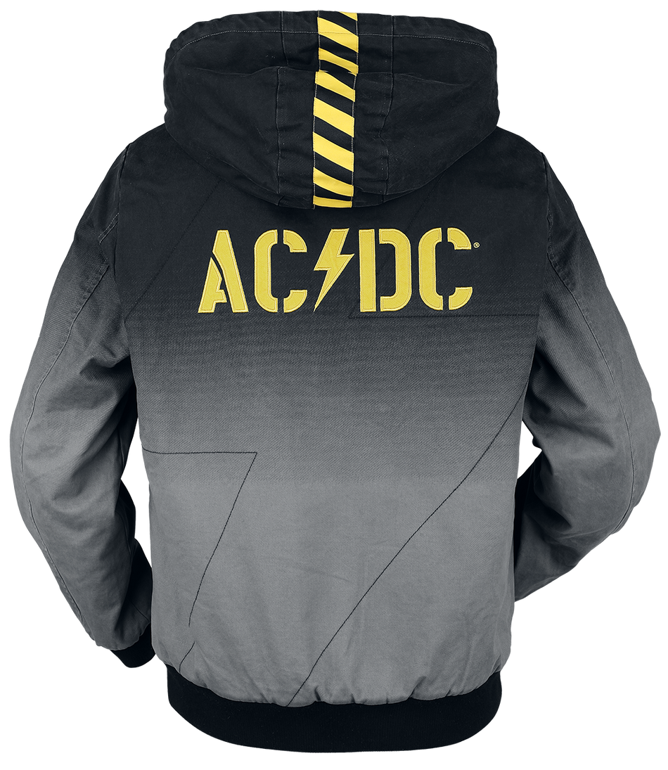 Veste d'hiver  de AC/DC - EMP Signature Collection - S à XXL - pour Homme - gris/noir - AC/DC - View 2