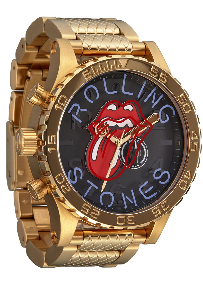 Montres bracelets  de The Rolling Stones - Nixon - 51-30 - pour Homme - couleur or - The Rolling Stones