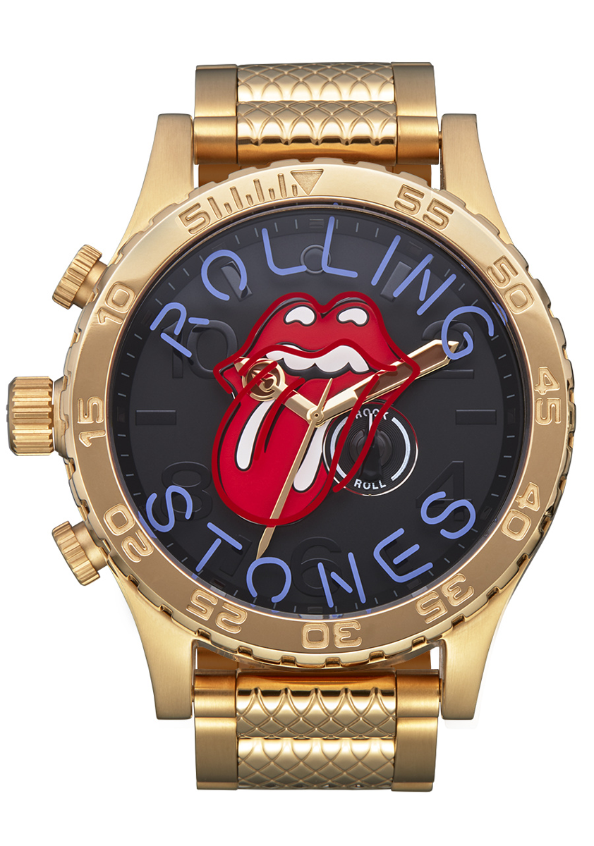 Montres bracelets  de The Rolling Stones - Nixon - 51-30 - pour Homme - couleur or - The Rolling Stones - View 2