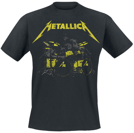 T-Shirt Manches courtes  de Metallica - Lars M71 Kit - S à 3XL - pour Homme - noir - metallica