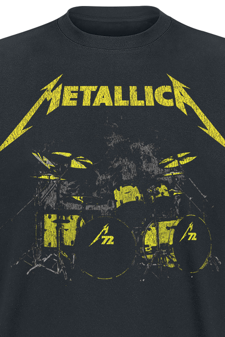 T-Shirt Manches courtes  de Metallica - Lars M71 Kit - S à 3XL - pour Homme - noir - metallica - View 2