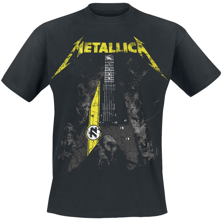 T-Shirt Manches courtes  de Metallica - Hetfield Vulture - S à 5XL - pour Homme - noir - metallica