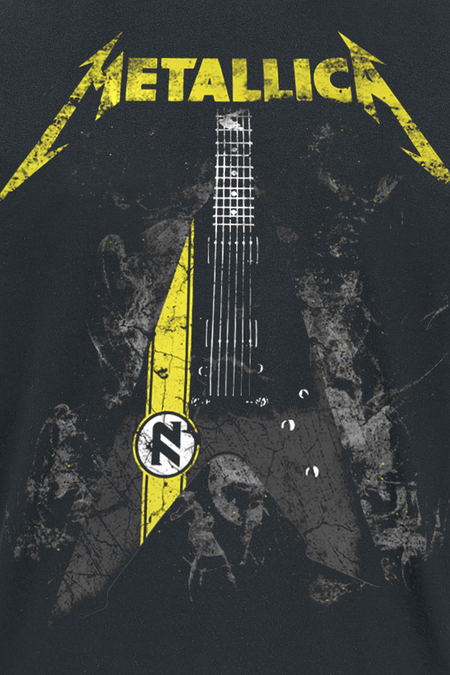 T-Shirt Manches courtes  de Metallica - Hetfield Vulture - S à 5XL - pour Homme - noir - metallica - View 2