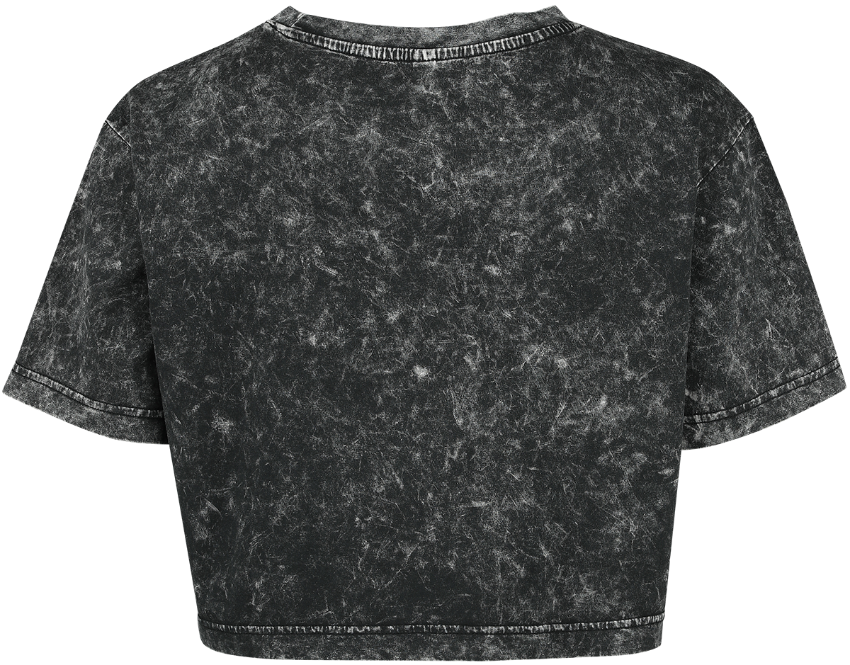 T-Shirt Manches courtes  de Ramones - Crest - XS à L - pour Femme - gris foncé/noir - Ramones - View 2