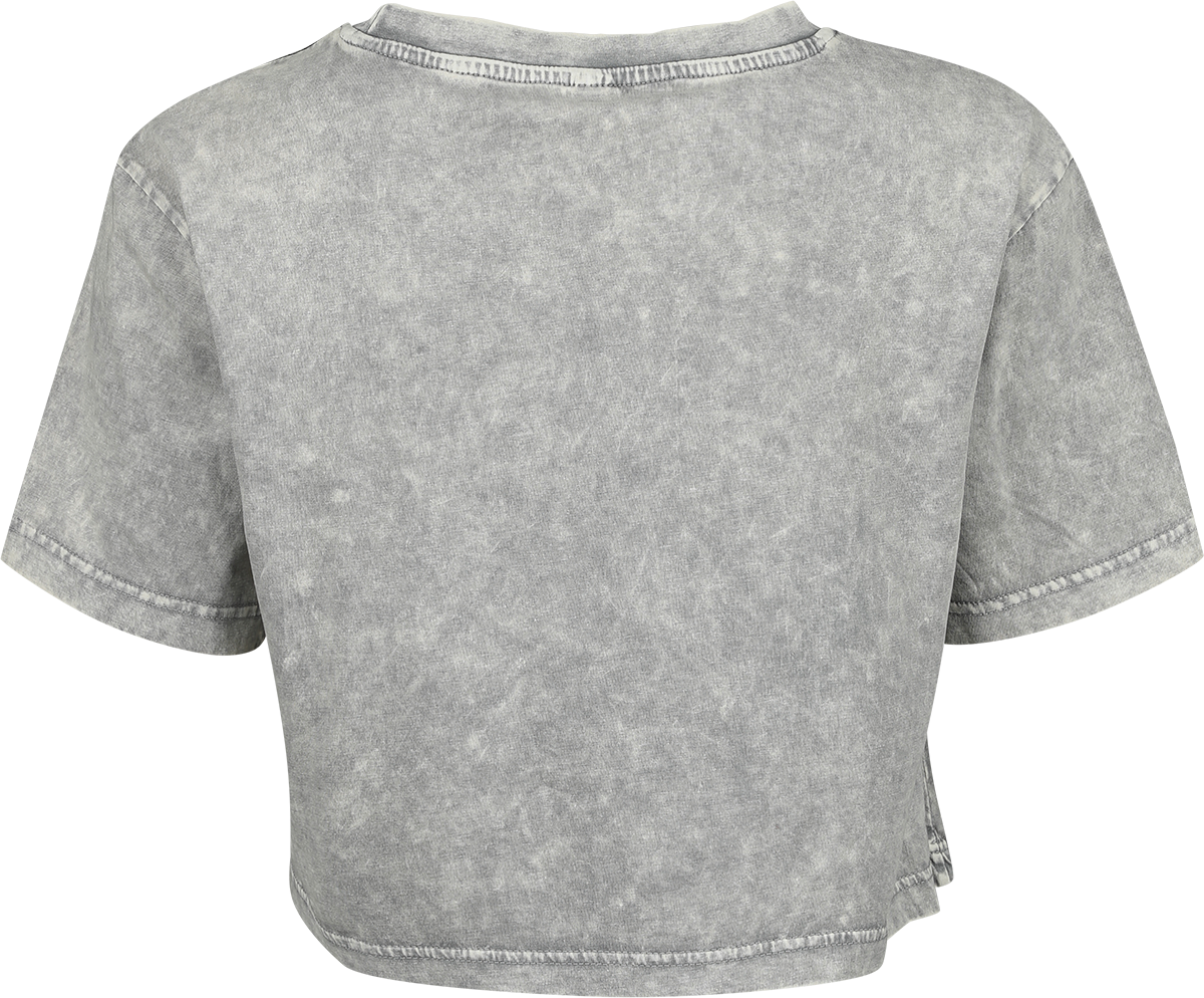 T-Shirt Manches courtes  de Ramones - Coloured Crest - XS à S - pour Femme - gris - Ramones - View 2