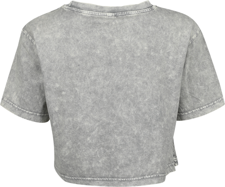 T-Shirt Manches courtes  de Ramones - Coloured Crest - XS à S - pour Femme - gris - Ramones - View 2