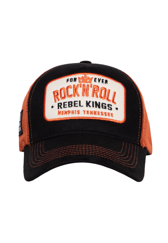 Casquette Rockabilly de King Kerosin - Rebel Kings Trucker Hat - pour Unisexe - noir - King Kerosin - View 2