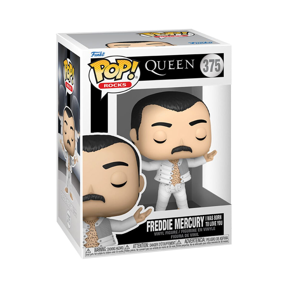 Queen - Freddie Mercury Rocks! (I was born to love You) Vinyl Figur 375 - Funko Pop! - Funko Shop Europe - Queen