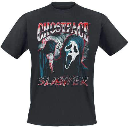 T-Shirt Manches courtes  de Scream (Film) - Ghostface - Slasher - XL à 3XL - pour Homme - noir - Scream (Film)