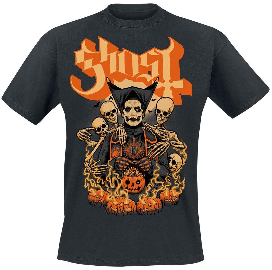 T-Shirt Manches courtes  de Ghost - Great Pumpkin - S à 4XL - pour Homme - noir - Ghost