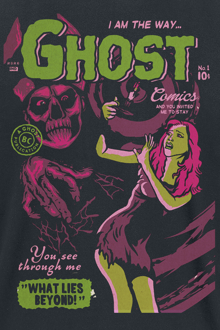 T-Shirt Manches courtes  de Ghost - Jiggalo Of Megiddo Comic - S à 4XL - pour Homme - noir - Ghost - View 2
