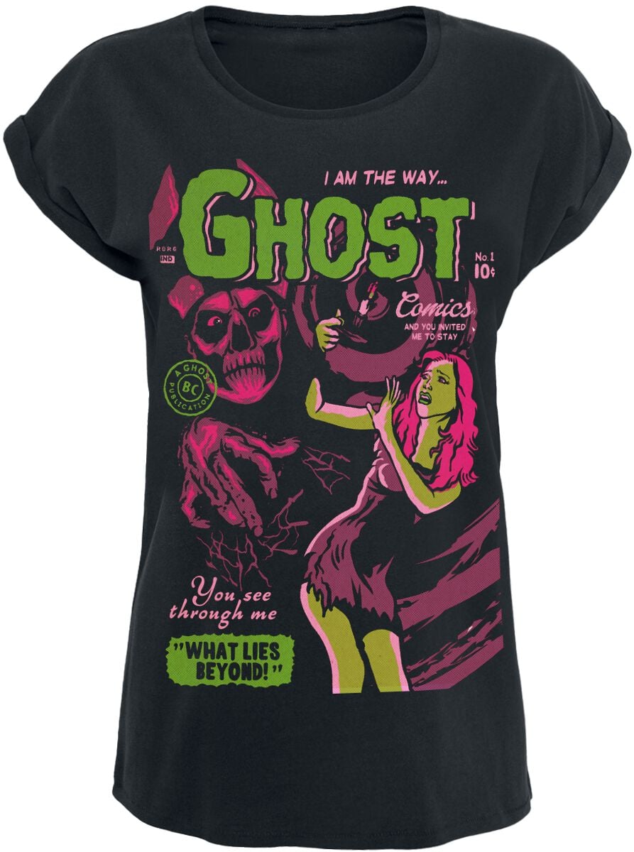 T-Shirt Manches courtes  de Ghost - Jiggalo Of Megiddo Comic - S à 5XL - pour Femme - noir - Ghost