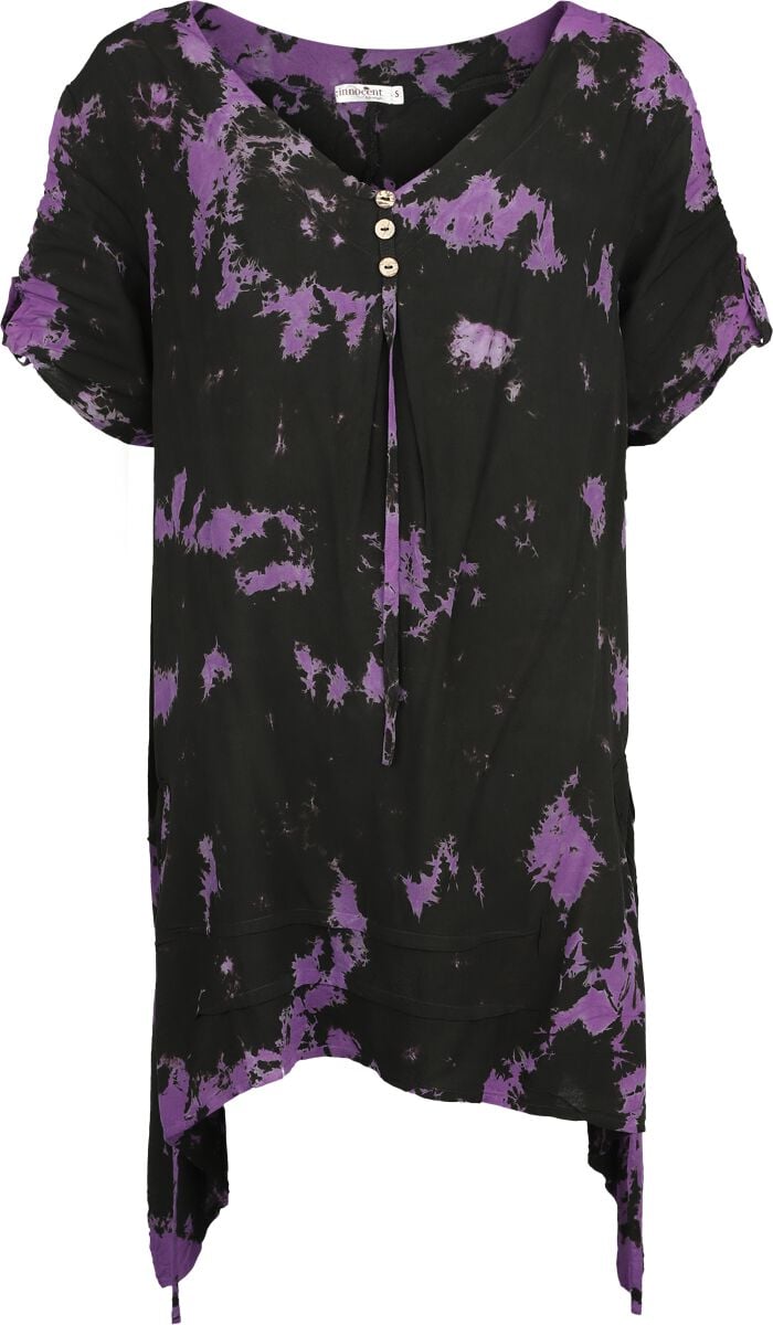 T-Shirt Manches courtes  de Innocent - Jacinta - Haut - XS à XL - pour Femme - lilas/noir - innocent