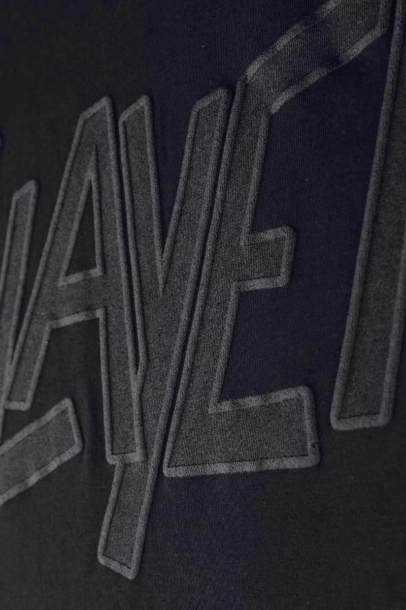 T-Shirt Manches courtes  de Slayer - Black On Black Logo - S à 4XL - pour Homme - noir - Slayer - View 2