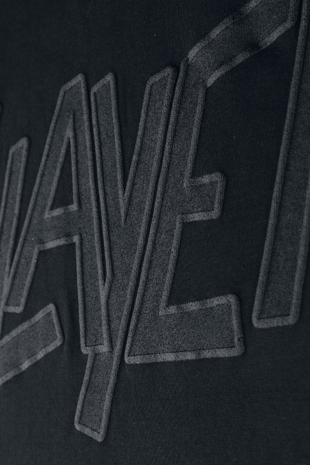 T-Shirt Manches courtes  de Slayer - Black On Black Logo - S à 4XL - pour Homme - noir - Slayer - View 2