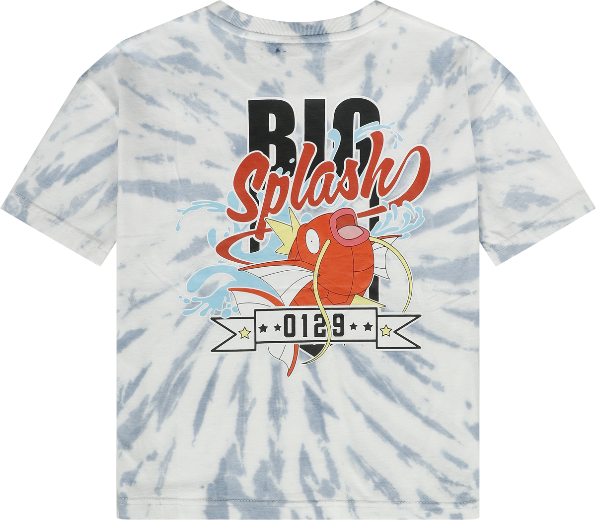 T-shirt Gaming de Pokémon - Karpador - Hawaii - 122/128 à 146/152 - pour filles & garçonse - bleu - Pokémon - View 2