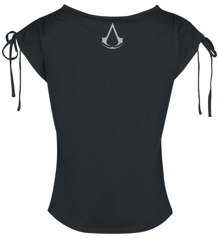 T-Shirt Manches courtes Gaming de Assassin's Creed - Ezio - S à XXL - pour Femme - noir - Assassin's Creed - View 2