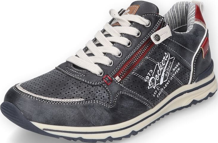 Baskets  de Dockers by Gerli - Baskets Basses Zippées - EU41 à EU47 - pour Homme - marine - Dockers by Gerli