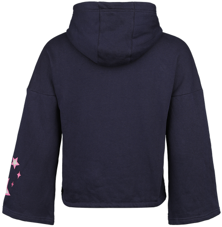 Sweat-shirt à capuche Disney de Lilo & Stitch - Stitch - S à XL - pour Femme - bleu foncé - Lilo & Stitch - View 2