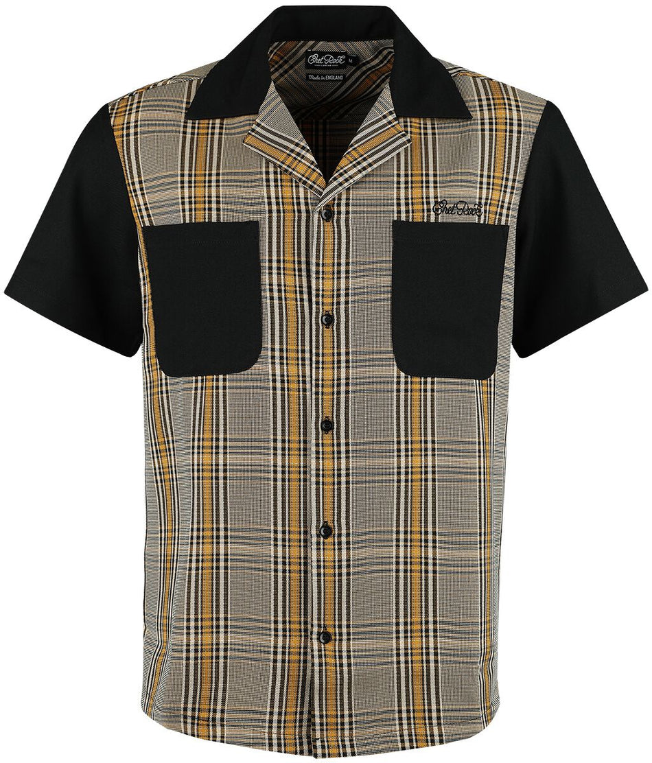 Chemise manches courtes Rockabilly de Chet Rock - Douglas Shirt - S à XXL - pour Homme - multicolore - Chet Rock