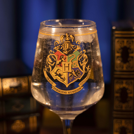 Verre à vin  de Harry Potter - Emblème Poudlard - pour Unisexe - transparent - Harry Potter - View 2