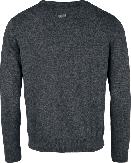 Pull tricoté  de AC/DC - EMP Signature Collection - M à 3XL - pour Homme - noir/gris - AC/DC - View 2