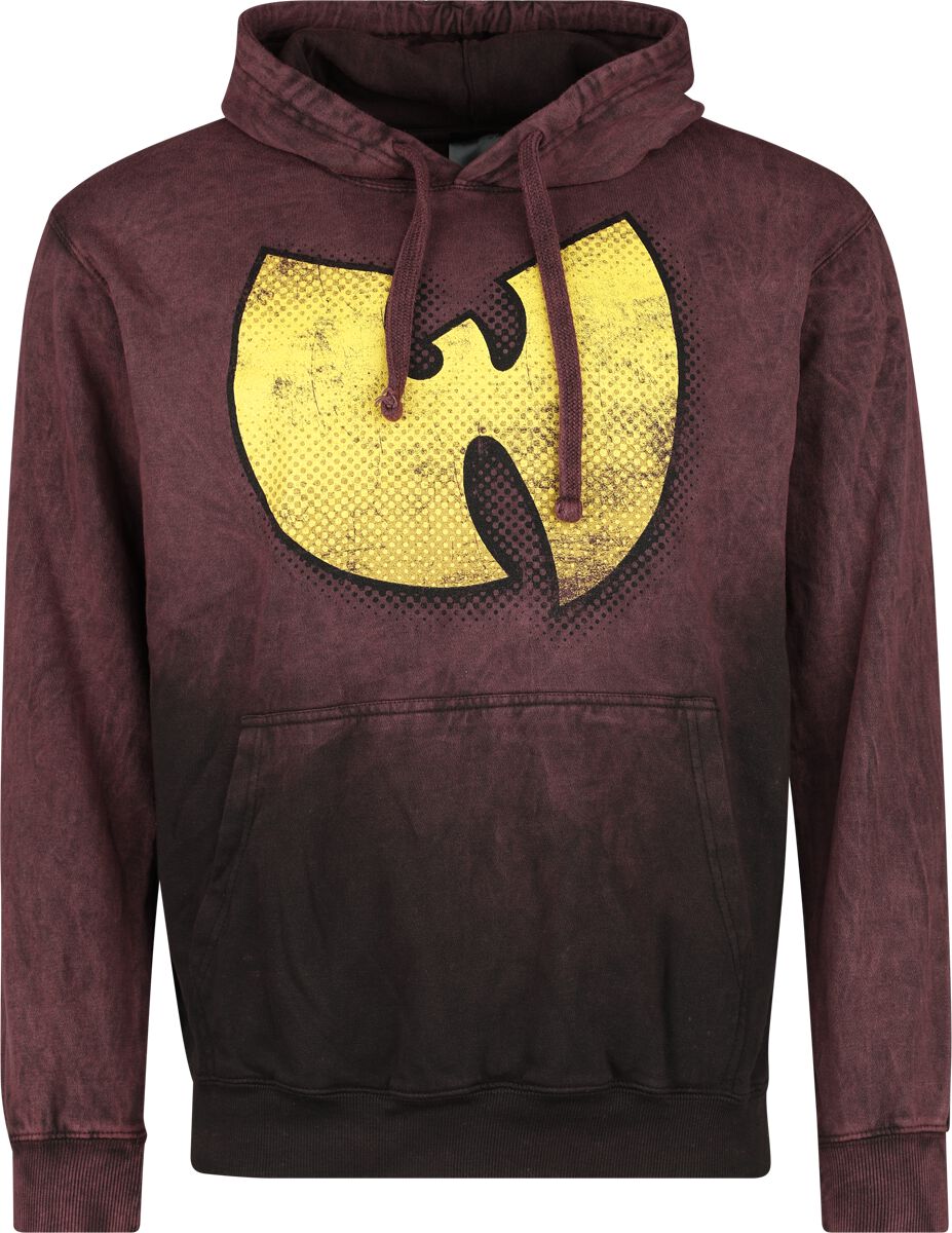 Sweat-shirt à capuche  de Wu-Tang Clan - Logo - M à XXL - pour Homme - rouge foncé - Wu-Tang Clan