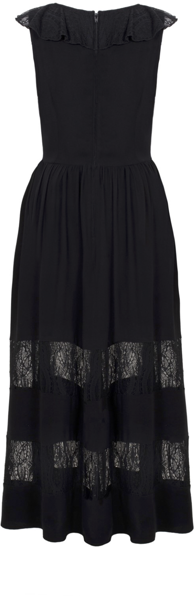 Robe longue  de Hell Bunny - Mortem Maxi Dress - XS à 4XL - pour Femme - noir - hell bunny - View 2