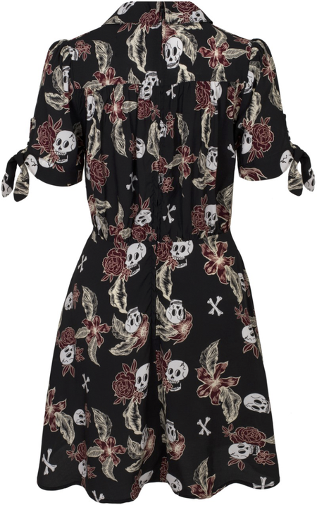 Robe courte Rockabilly de Hell Bunny - Alani Mini Dress - XS à L - pour Femme - multicolore - hell bunny - View 2