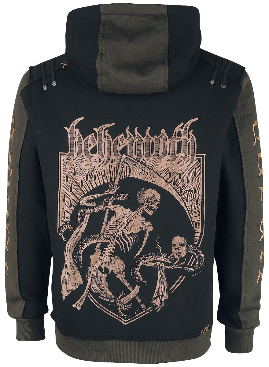 Sweat-shirt zippé à capuche  de Behemoth - EMP Signature Collection - M à 3XL - pour Homme - noir - Behemoth - View 2